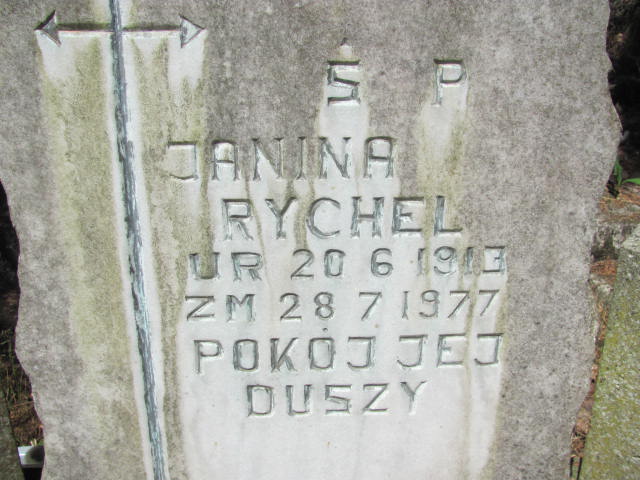Janina Rychel 1913 Międzyzdroje - Grobonet - Wyszukiwarka osób pochowanych