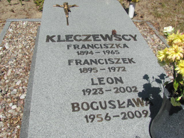 Bogusława Maria Kleczewska 1956 Międzyzdroje - Grobonet - Wyszukiwarka osób pochowanych