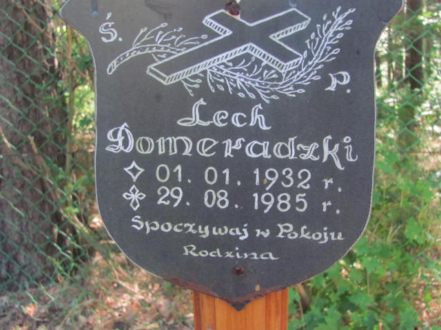 Lech Domeradzki 1932 Międzyzdroje - Grobonet - Wyszukiwarka osób pochowanych
