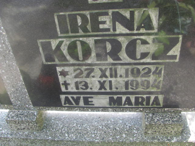 Irena Korcz 1924 Międzyzdroje - Grobonet - Wyszukiwarka osób pochowanych