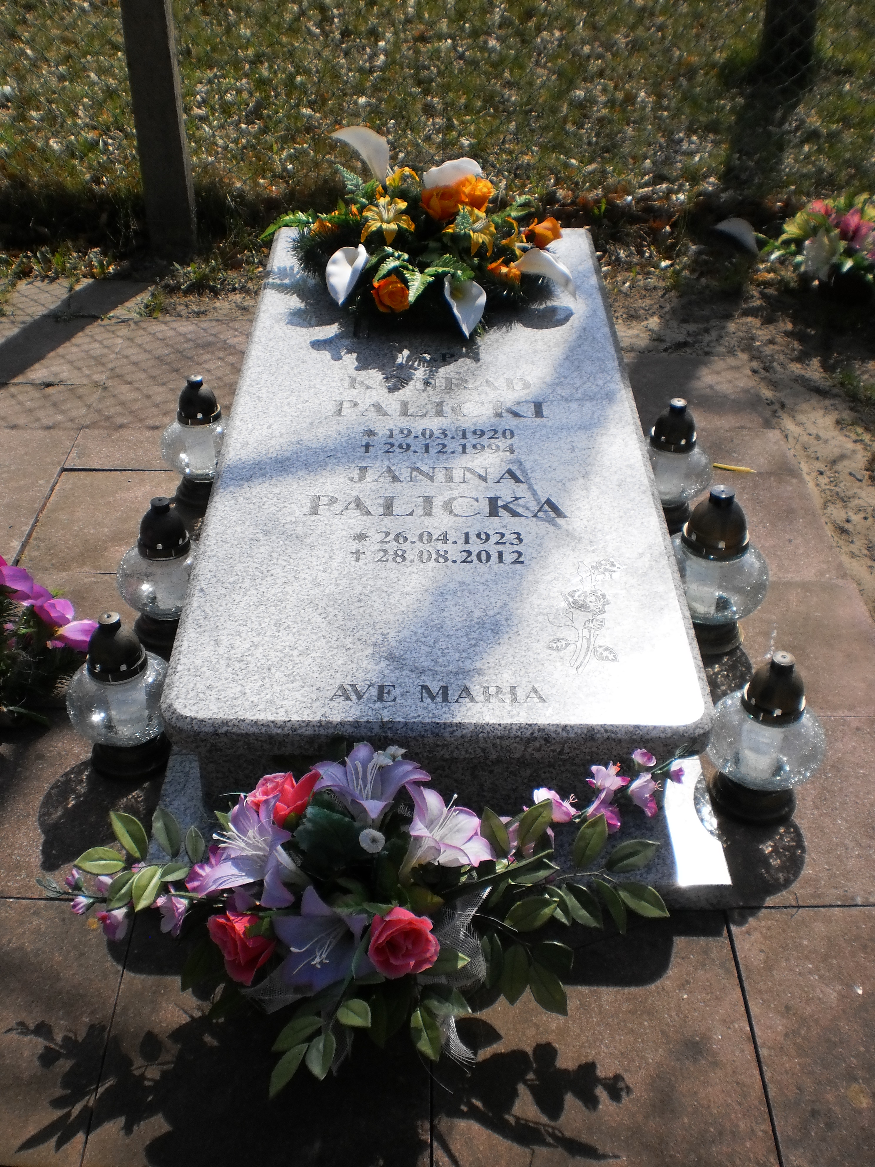 Grób Konrad Palicki