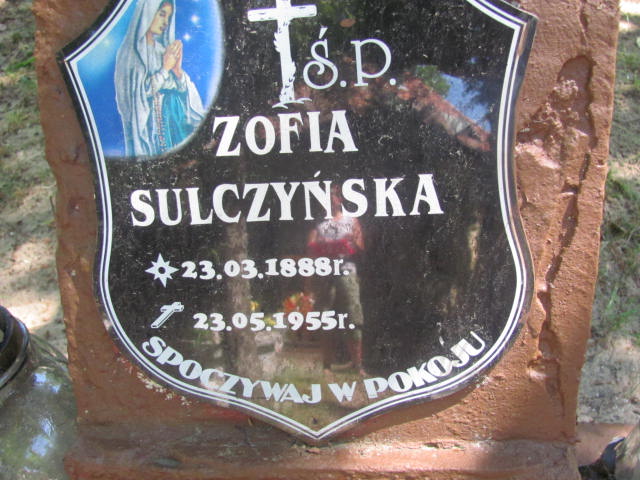 Zofia Sulczyńska 1888 Międzyzdroje - Grobonet - Wyszukiwarka osób pochowanych
