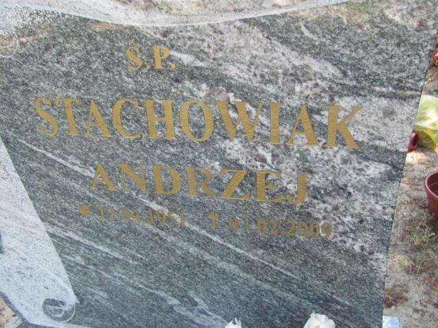 Andrzej Ryszard Stachowiak 1951 Międzyzdroje - Grobonet - Wyszukiwarka osób pochowanych