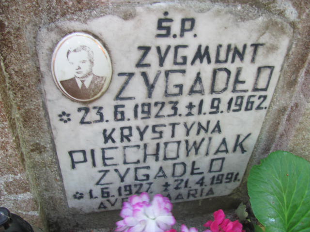 Zygmunt Zygadło 1923 Międzyzdroje - Grobonet - Wyszukiwarka osób pochowanych
