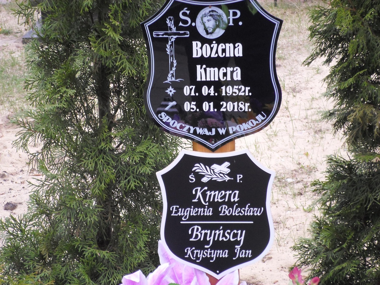 Grób Bolesław Kmera