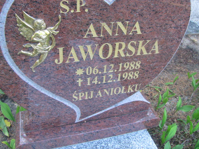 Anna Jaworska 1988 Międzyzdroje - Grobonet - Wyszukiwarka osób pochowanych