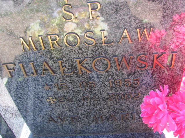 Mirosław Fijałkowski 1955 Międzyzdroje - Grobonet - Wyszukiwarka osób pochowanych
