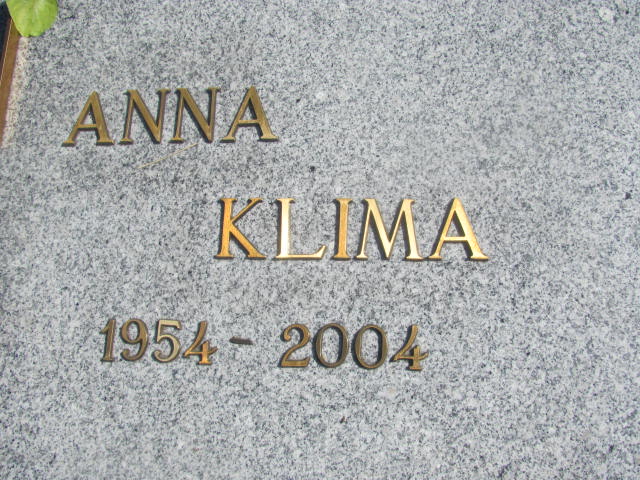 Anna Klima 1954 Międzyzdroje - Grobonet - Wyszukiwarka osób pochowanych