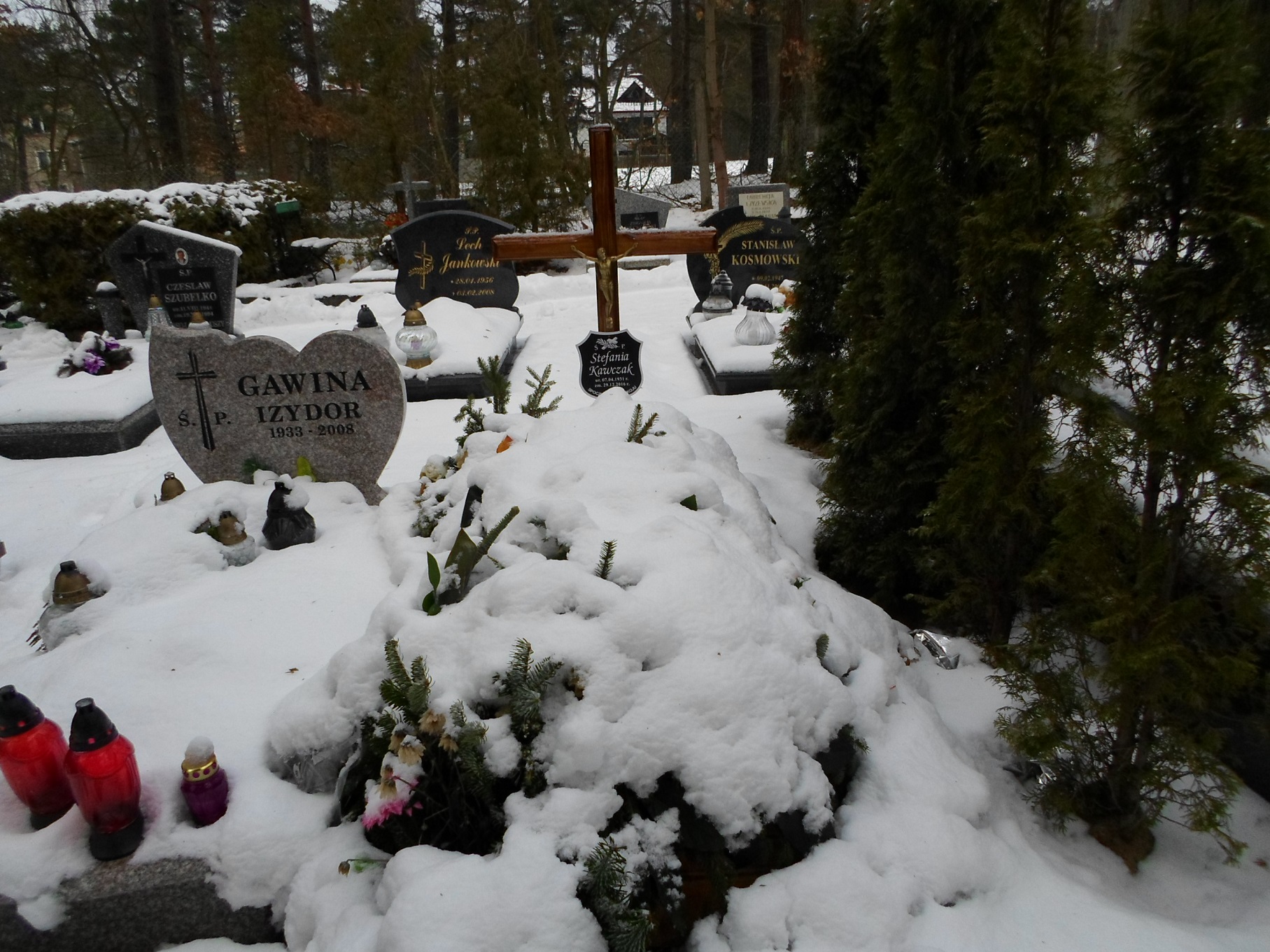 Grób Stefania Kawczak