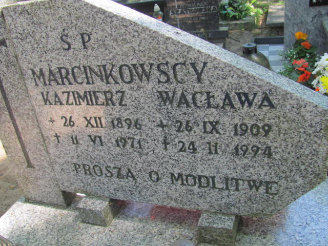 Kazimierz Marcinkowski 1896 Międzyzdroje - Grobonet - Wyszukiwarka osób pochowanych