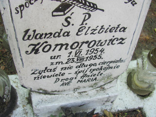 Wanda Elżbieta Komorowicz 1954 Międzyzdroje - Grobonet - Wyszukiwarka osób pochowanych
