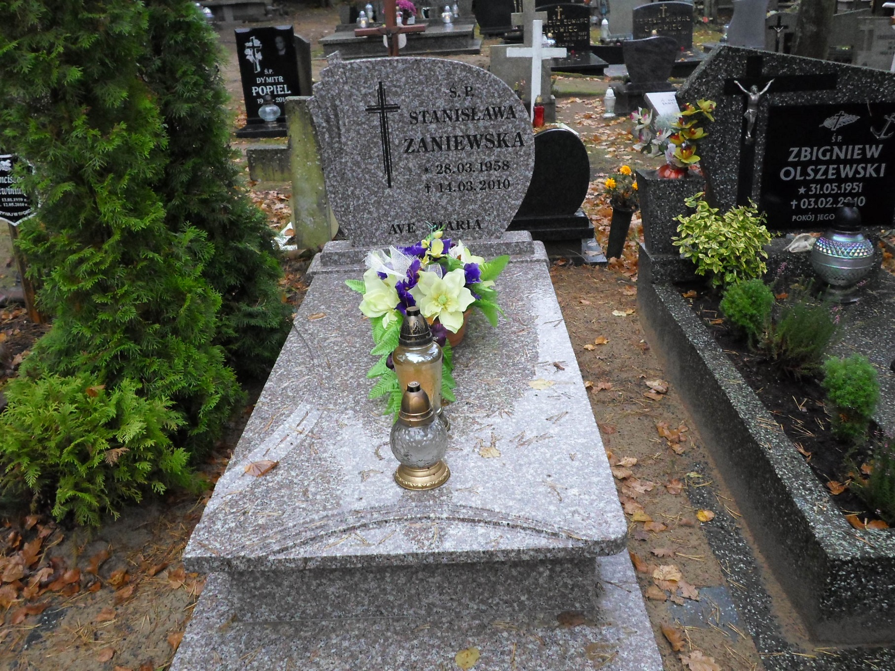 Stanisława Barbara Zaniewska 1958 Międzyzdroje - Grobonet - Wyszukiwarka osób pochowanych