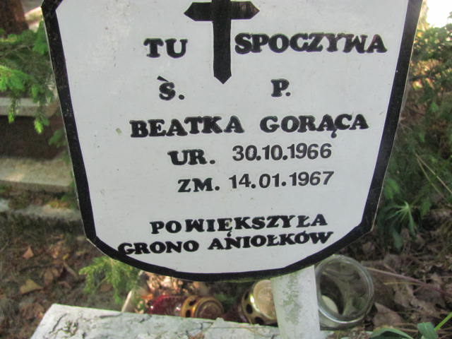 Beata Gorąca 1966 Międzyzdroje - Grobonet - Wyszukiwarka osób pochowanych