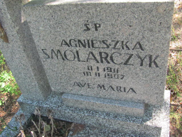 Agnieszka Smolarczyk 1911 Międzyzdroje - Grobonet - Wyszukiwarka osób pochowanych