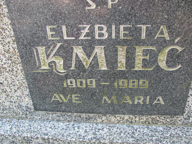 Elżbieta Kmieć 1909 Międzyzdroje - Grobonet - Wyszukiwarka osób pochowanych