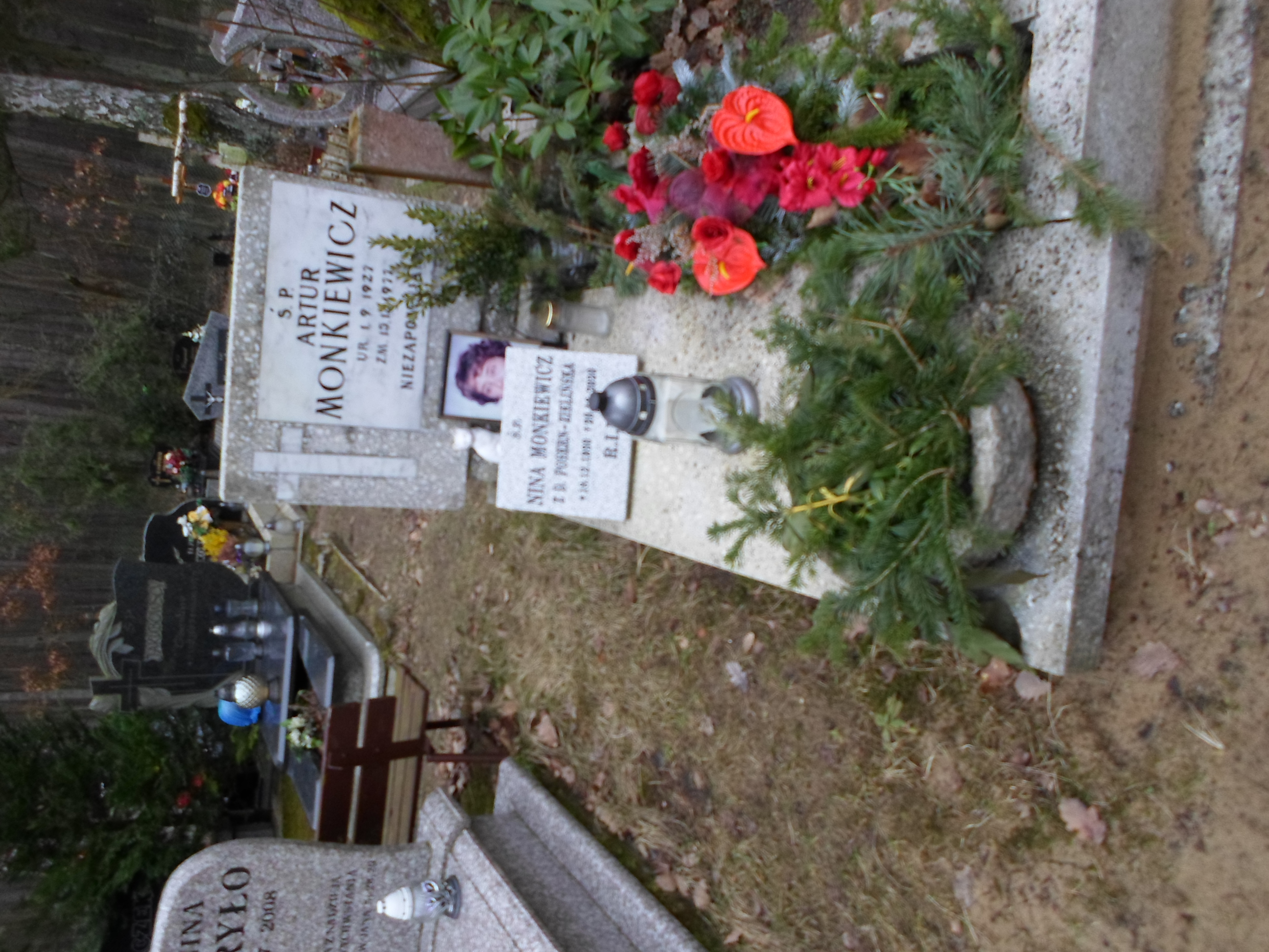 Artur Romuald Monkiewicz 1927 Międzyzdroje - Grobonet - Wyszukiwarka osób pochowanych