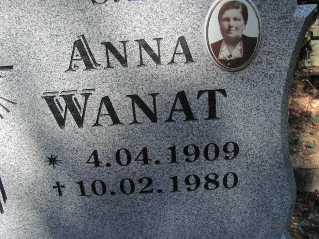 Anna Wanat 1909 Międzyzdroje - Grobonet - Wyszukiwarka osób pochowanych
