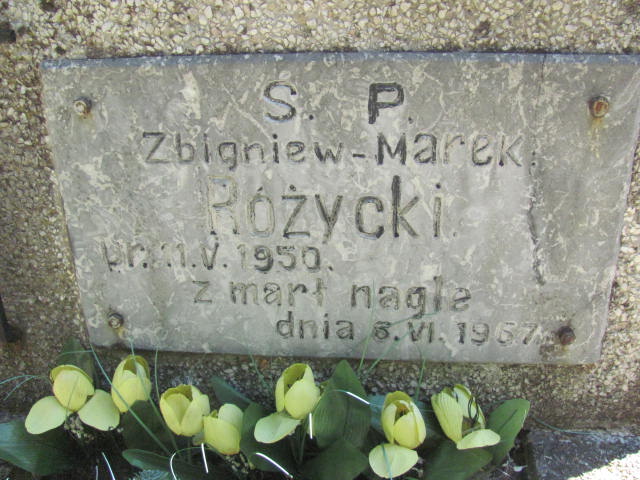 Zbigniew Różycki 1950 Międzyzdroje - Grobonet - Wyszukiwarka osób pochowanych