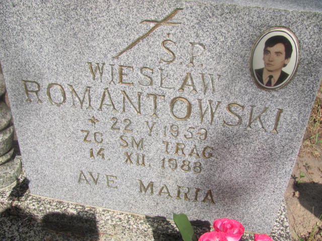 Wiesław Romantowski 1959 Międzyzdroje - Grobonet - Wyszukiwarka osób pochowanych