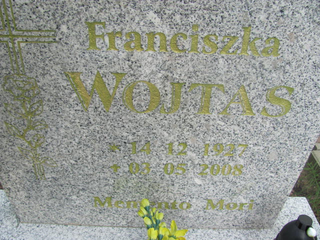 Franciszka Wojtas 1927 Międzyzdroje - Grobonet - Wyszukiwarka osób pochowanych