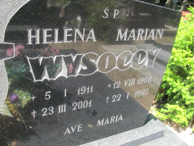 Helena Wysocka 1911 Międzyzdroje - Grobonet - Wyszukiwarka osób pochowanych