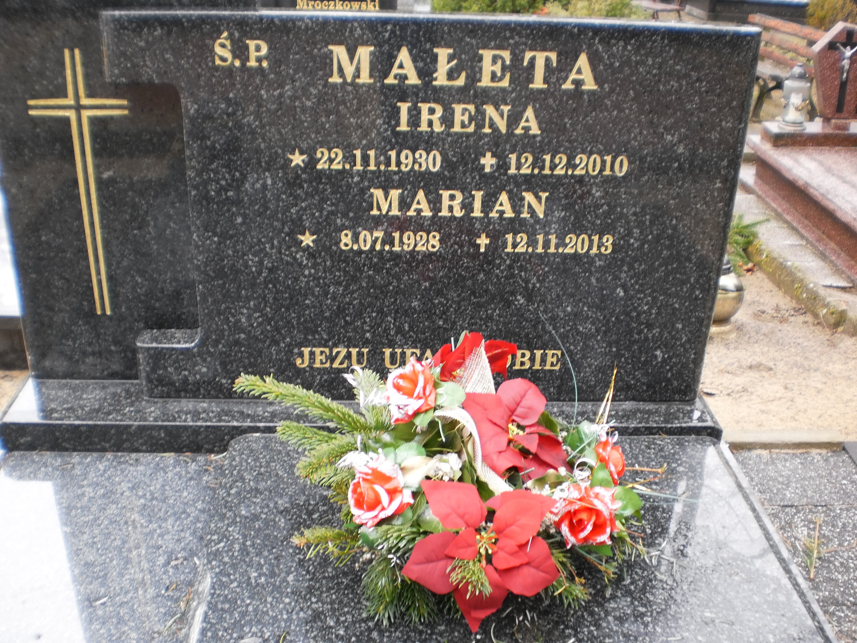 Marian Małeta  1928 Międzyzdroje - Grobonet - Wyszukiwarka osób pochowanych