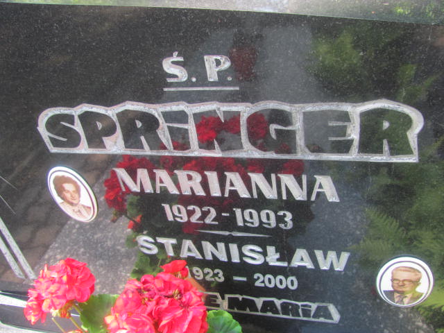 Stanisław Springer 1923 Międzyzdroje - Grobonet - Wyszukiwarka osób pochowanych