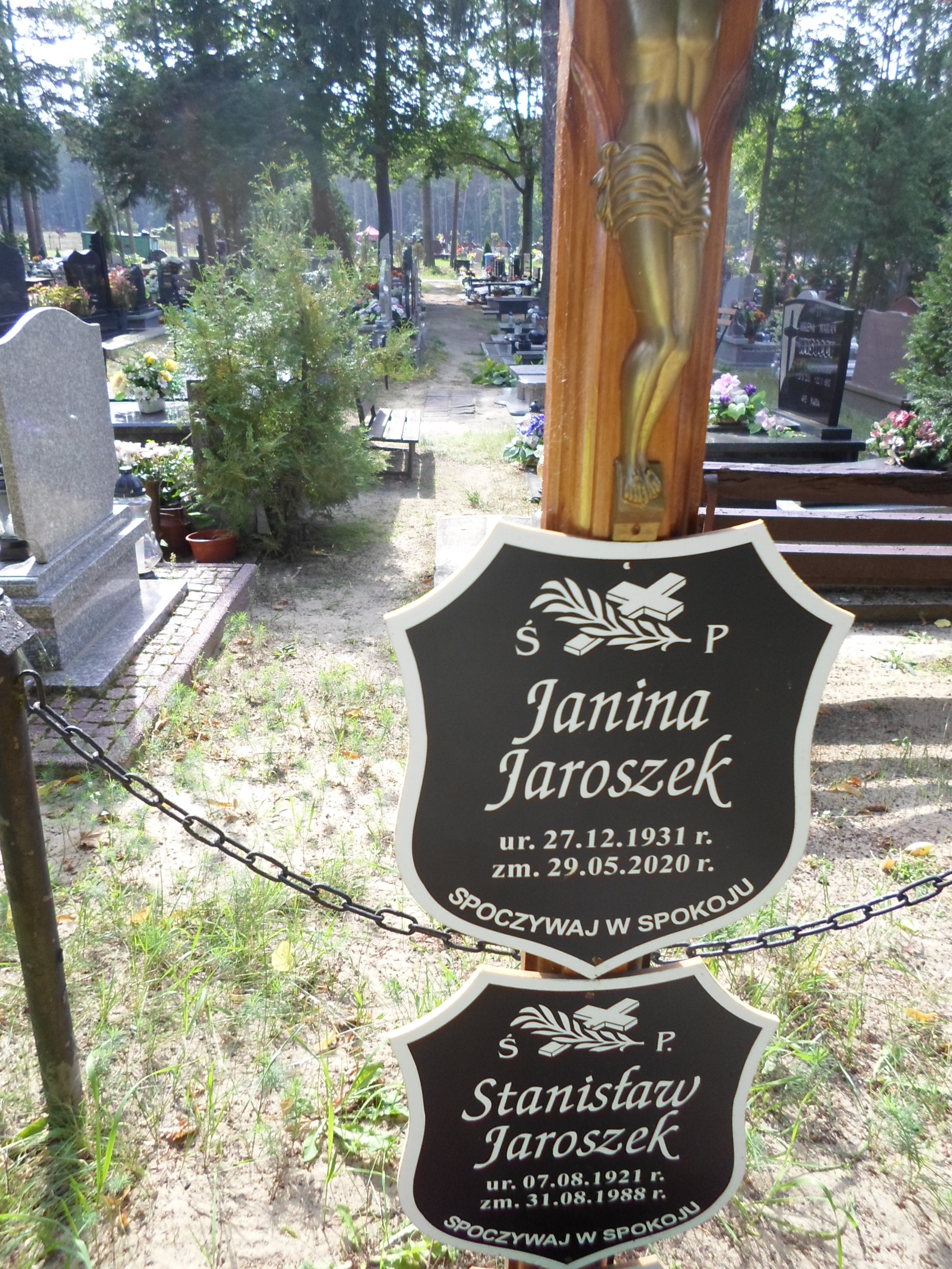 Janina Jaroszek 1931 Międzyzdroje - Grobonet - Wyszukiwarka osób pochowanych