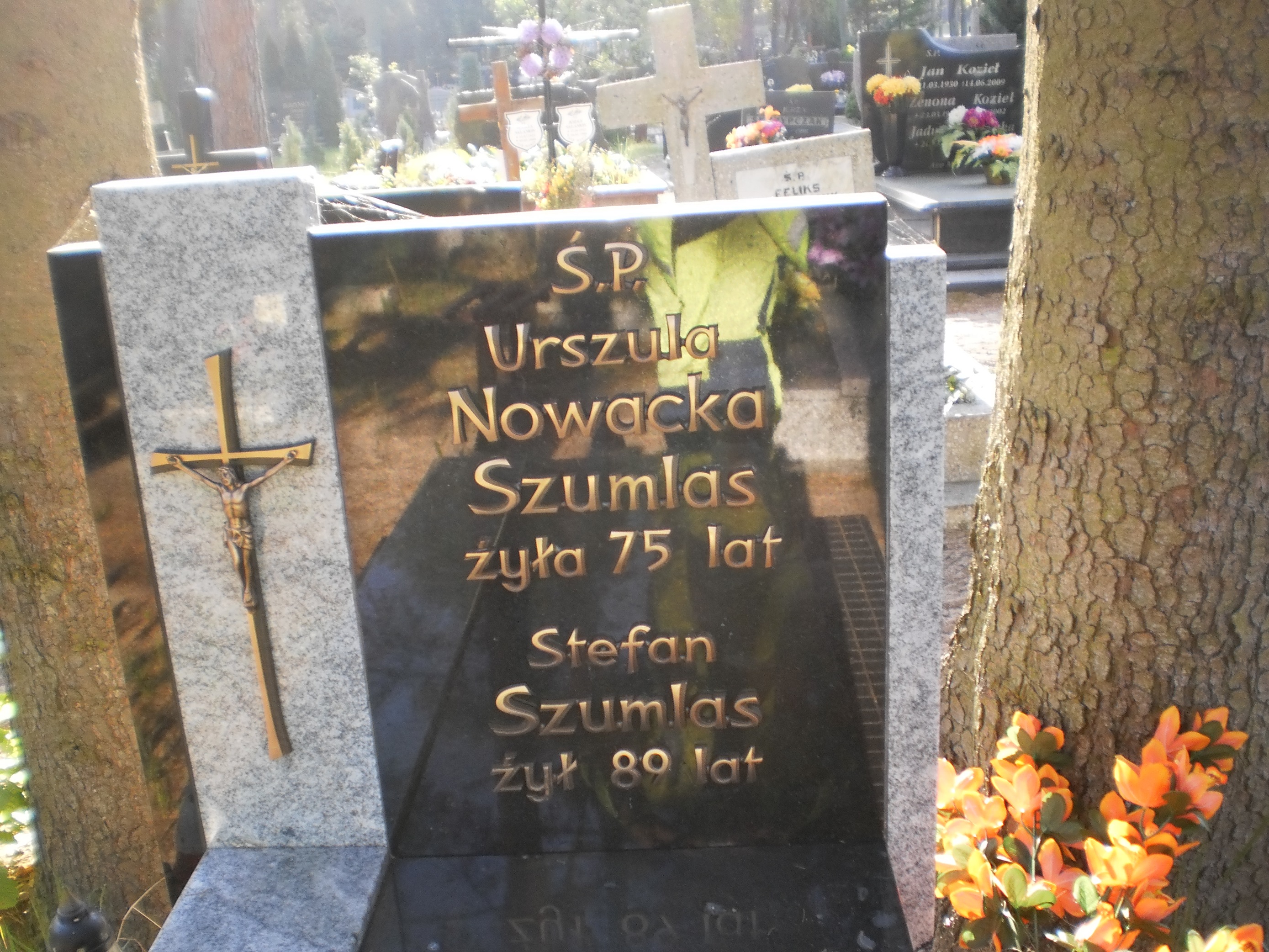 Grób Urszula Nowacka-Szumlas