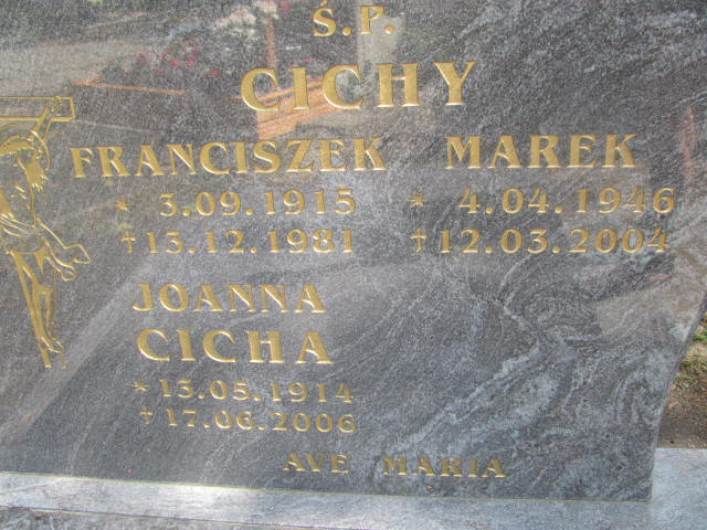 Marek Cichy 1946 Międzyzdroje - Grobonet - Wyszukiwarka osób pochowanych