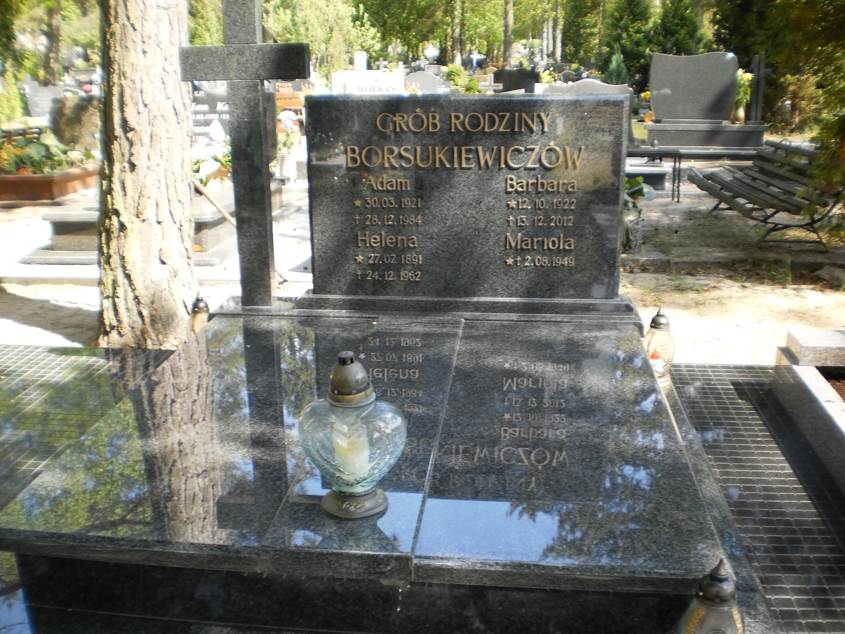 Grób Adam Borsukiewicz