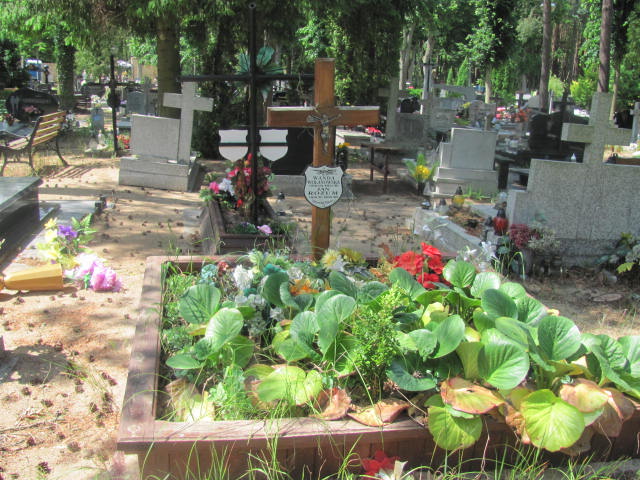 Grób Wanda Wolanowska