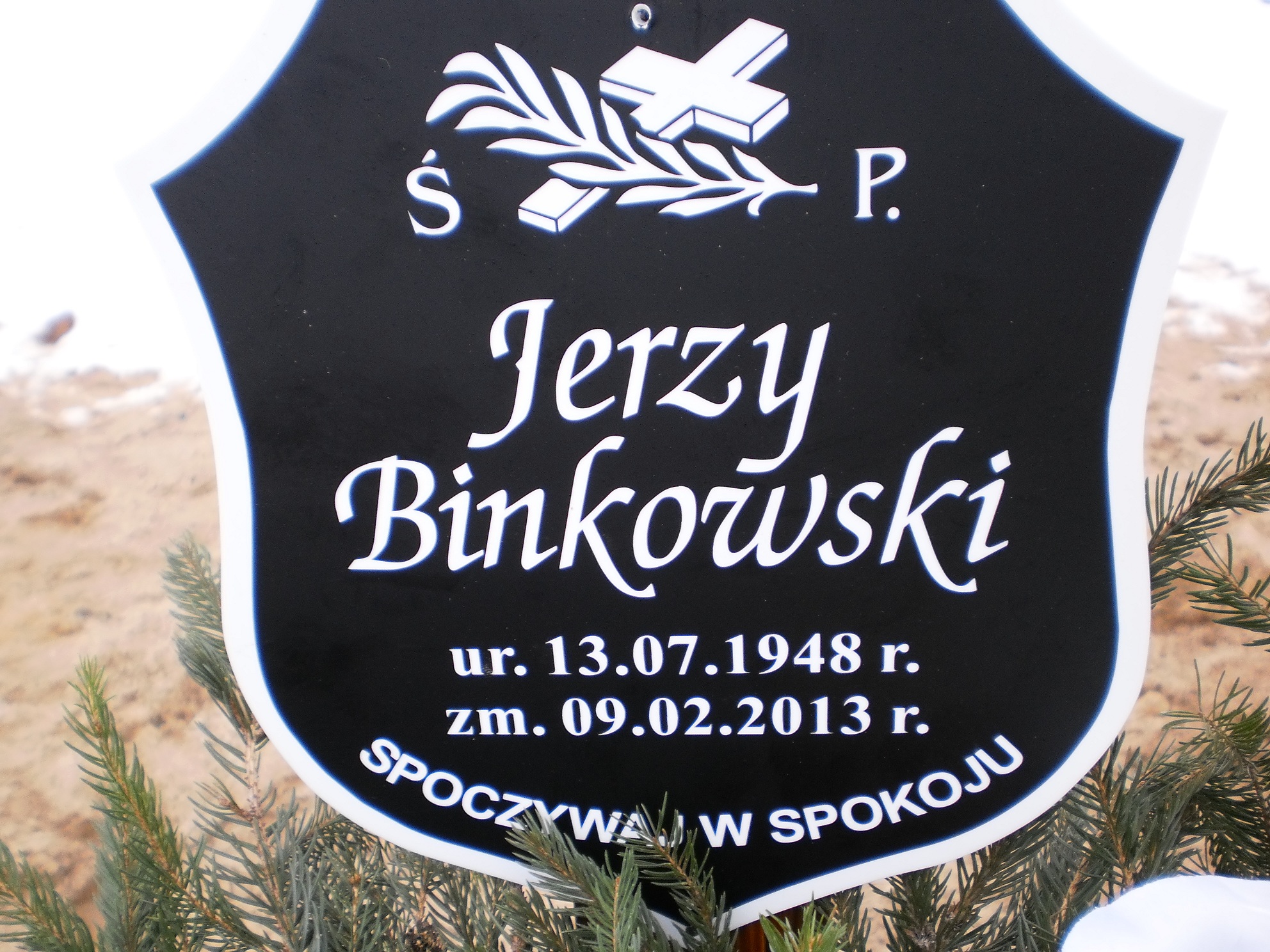 Jerzy Binkowski 1948 Międzyzdroje - Grobonet - Wyszukiwarka osób pochowanych