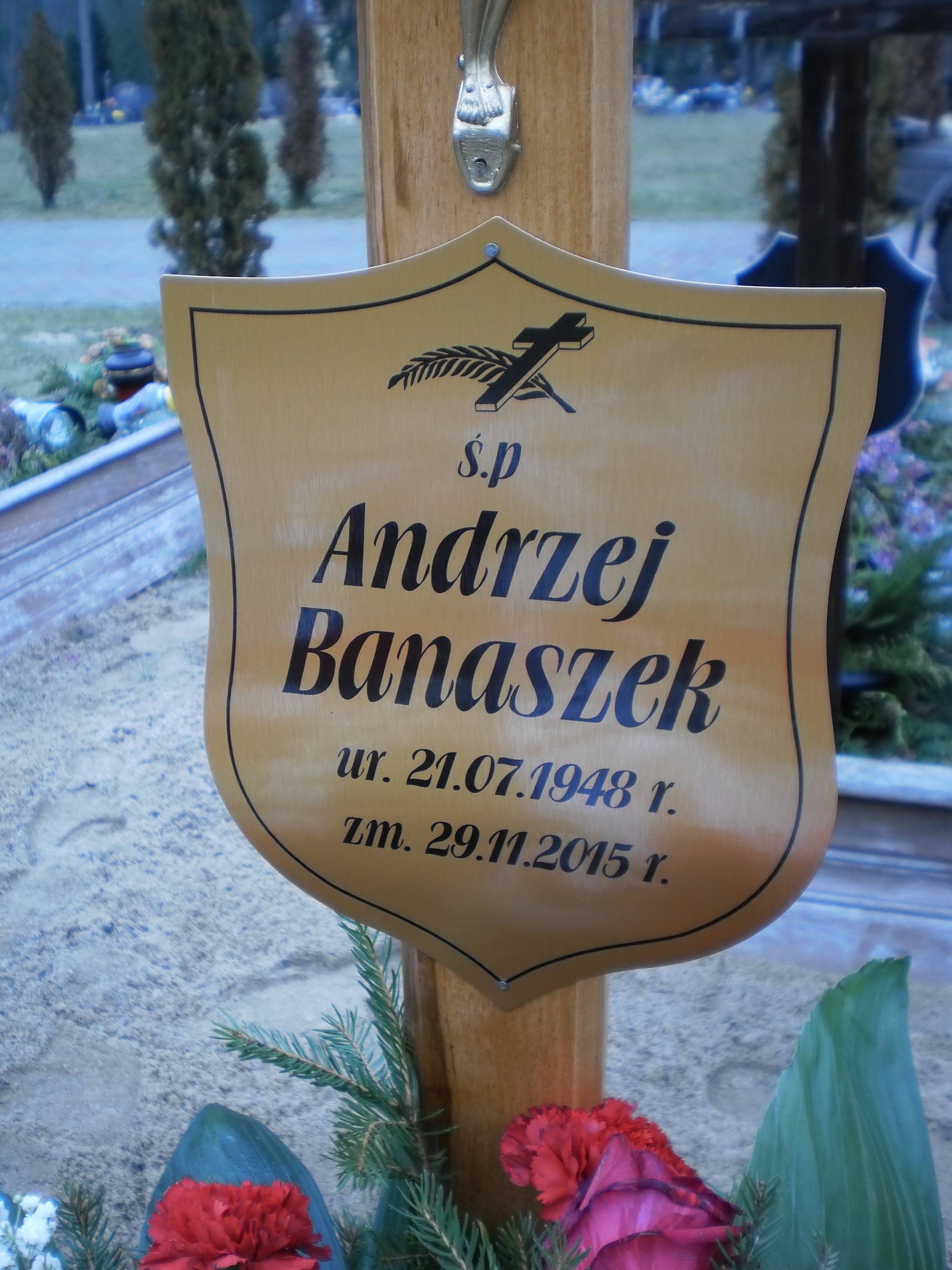 Andrzej Banaszek 1948 Międzyzdroje - Grobonet - Wyszukiwarka osób pochowanych