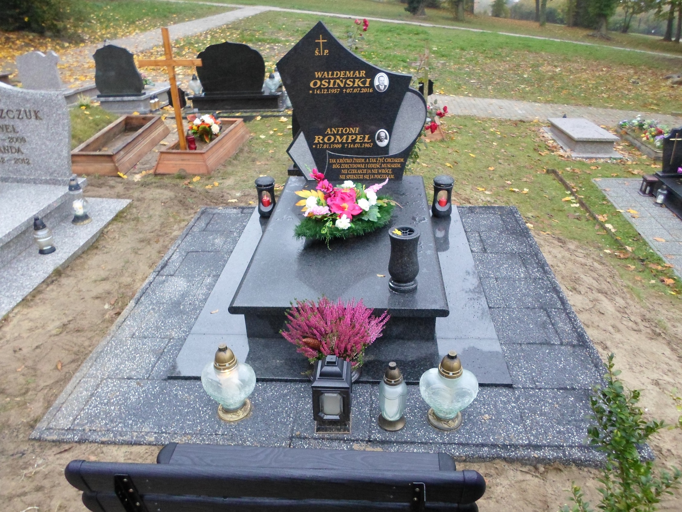 Antoni Rompel 1900 Międzyzdroje - Grobonet - Wyszukiwarka osób pochowanych